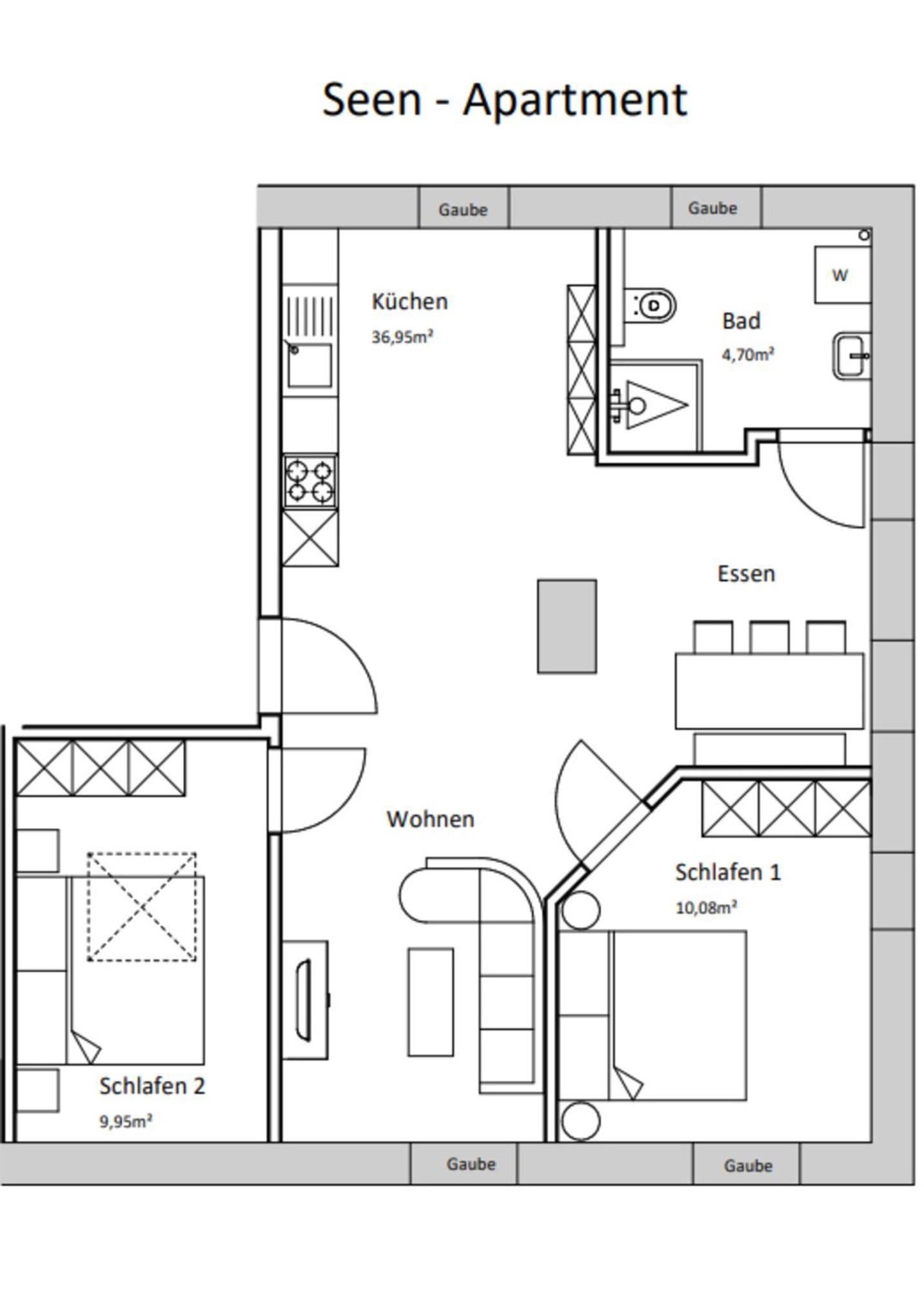Seen-Apartment Im Herrenhaus Rheinblick Ксантен Екстериор снимка
